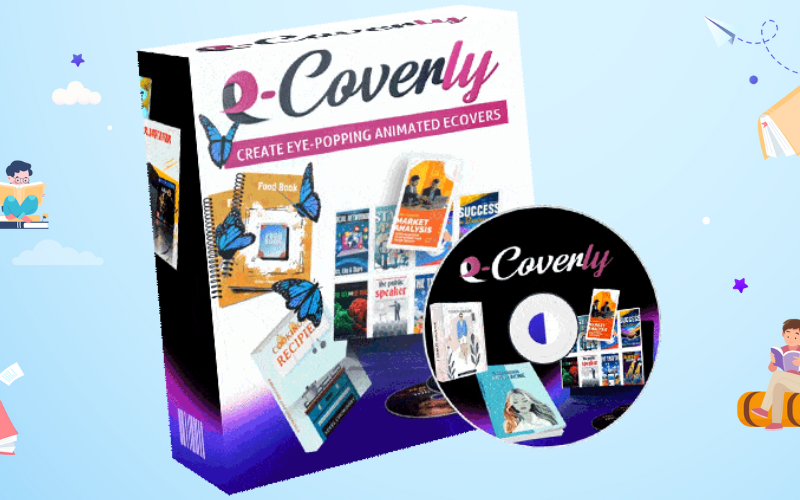 Create eye-catching animated eCovers in minutes with eCoverly!